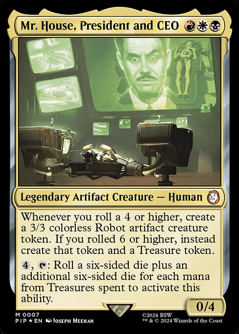Mr. House, President and CEO (PIP) — Foil