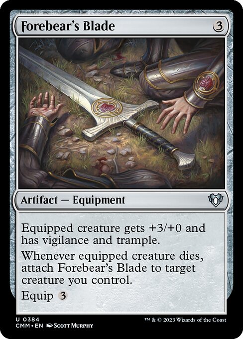 Forebear's Blade (CMM) — Nonfoil