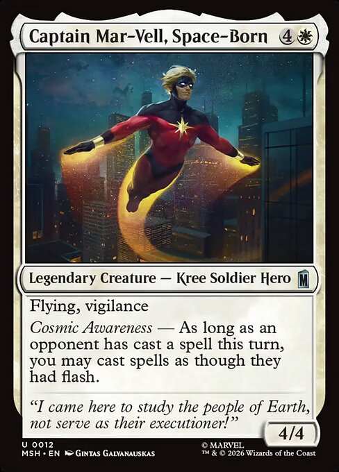 Captain Mar-Vell, Space-Born (MSH) — Nonfoil