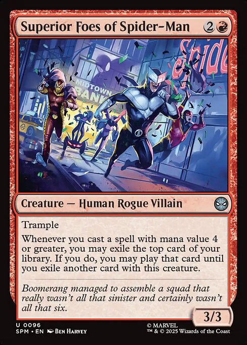 Superior Foes of Spider-Man (SPM) — Nonfoil