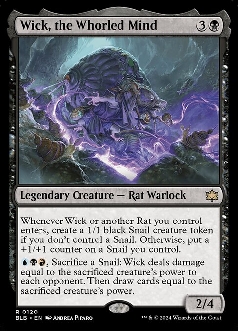Wick, the Whorled Mind (BLB) — Foil