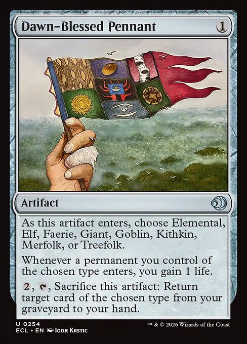 Dawn-Blessed Pennant (ECL) — Foil