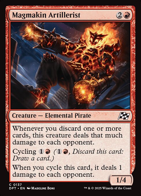 Magmakin Artillerist (DFT) — Foil