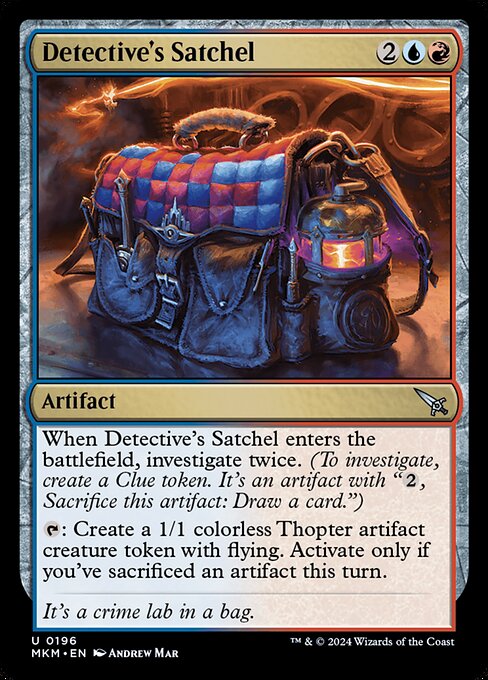 Detective's Satchel (MKM) — Nonfoil