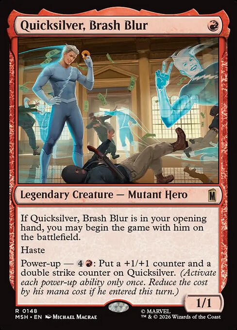 Quicksilver, Brash Blur (MSH) — Nonfoil