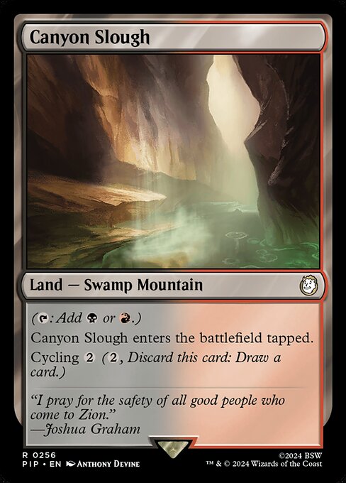 Canyon Slough (PIP) — Nonfoil