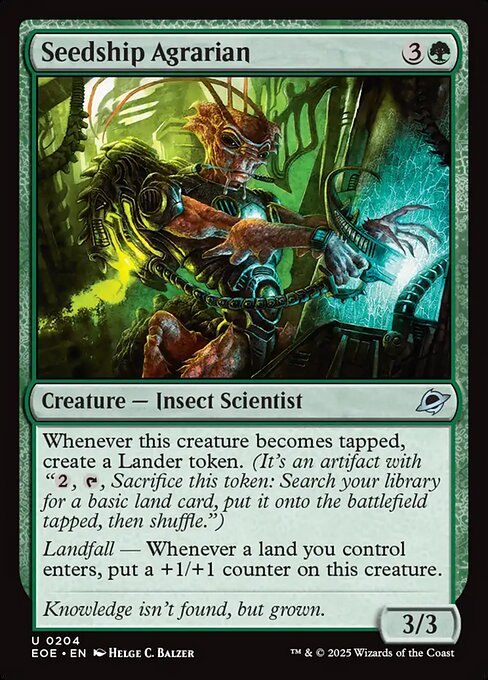 Seedship Agrarian (EOE) — Foil