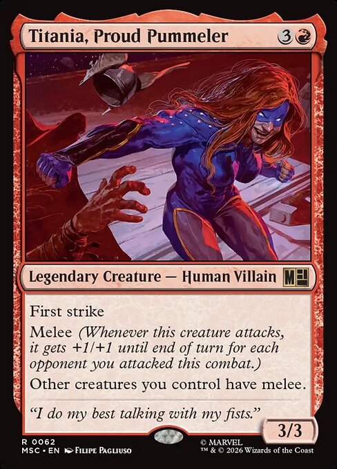 Titania, Proud Pummeler (MSC) — Nonfoil