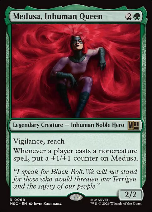 Medusa, Inhuman Queen (MSC) — Nonfoil