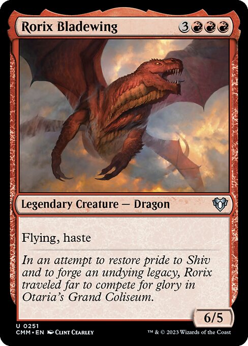 Rorix Bladewing (CMM) — Nonfoil