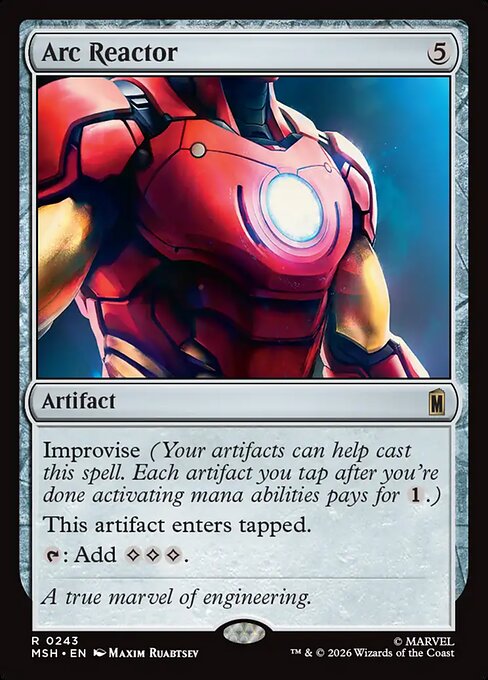 Arc Reactor (MSH) — Nonfoil