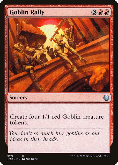 Goblin Rally (JMP) — Nonfoil