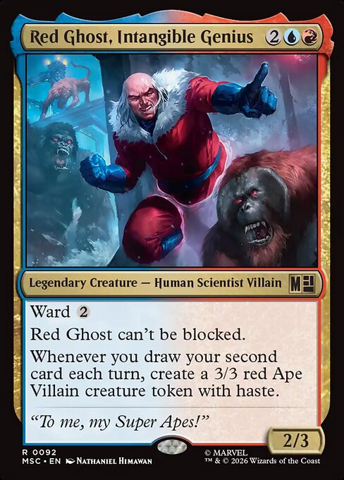Red Ghost, Intangible Genius (MSC) — Nonfoil