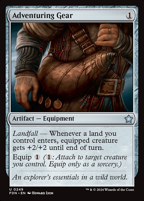 Adventuring Gear (FDN) — Nonfoil