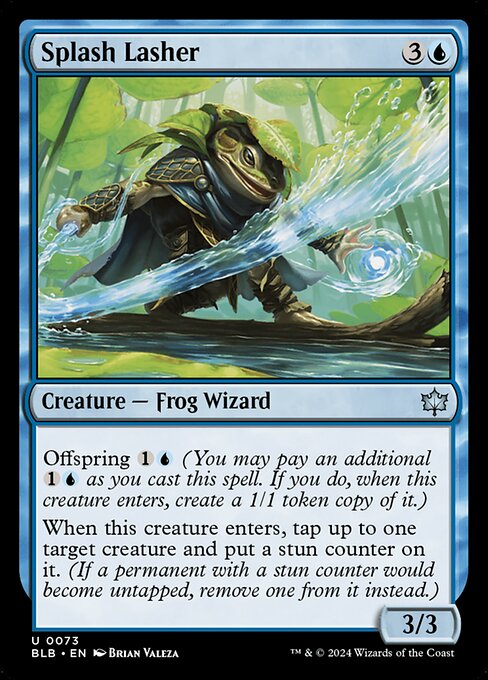 Splash Lasher (BLB) — Nonfoil