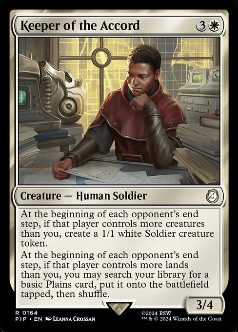 Keeper of the Accord (PIP) — Nonfoil