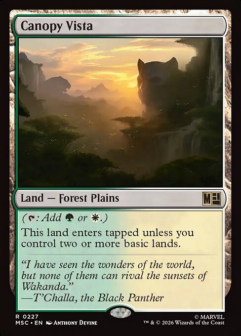 Canopy Vista (MSC) — Nonfoil