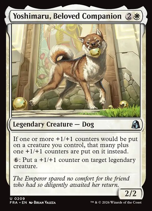 Yoshimaru, Beloved Companion (FRA) — Nonfoil