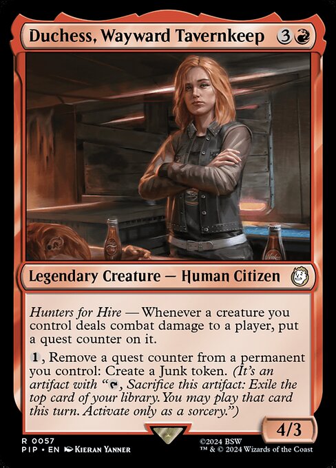Duchess, Wayward Tavernkeep (PIP) — Nonfoil