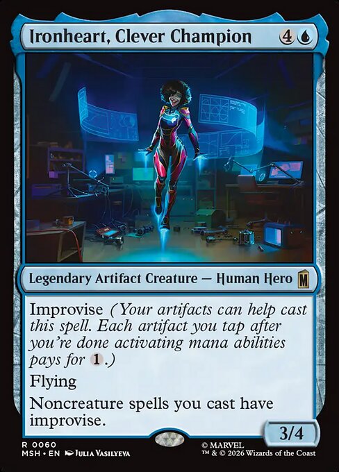 Ironheart, Clever Champion (MSH) — Foil