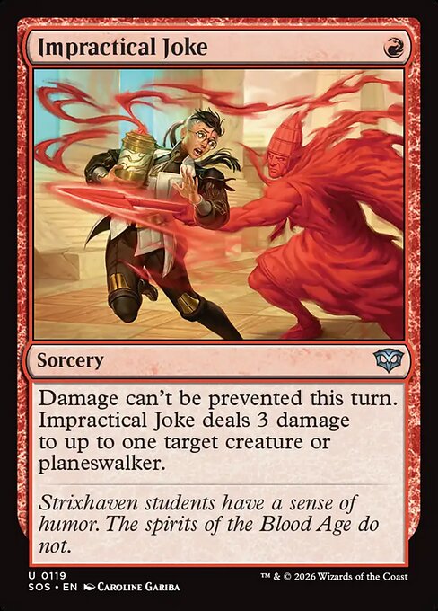 Impractical Joke (SOS) — Foil