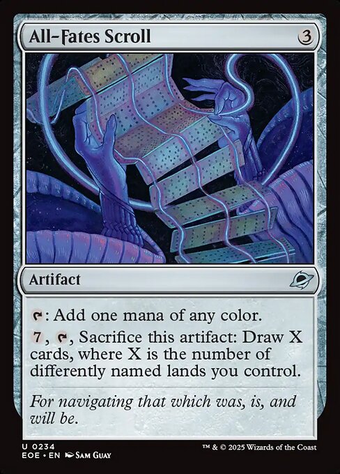 All-Fates Scroll (EOE) — Nonfoil
