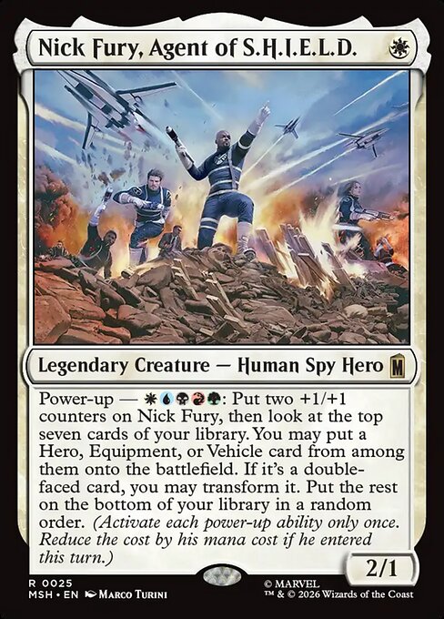 Nick Fury, Agent of S.H.I.E.L.D. (MSH) — Foil