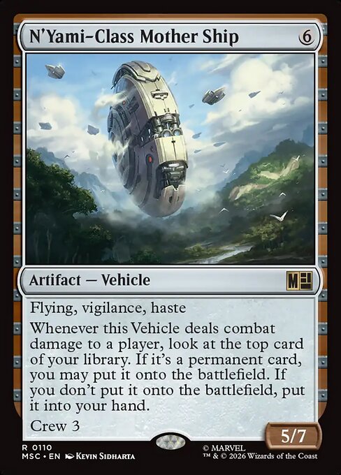 N'Yami-Class Mother Ship (MSC) — Nonfoil