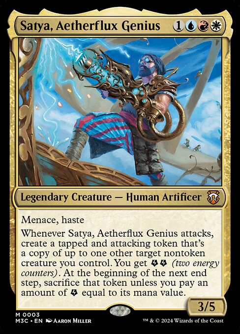 Satya, Aetherflux Genius (M3C) — Foil