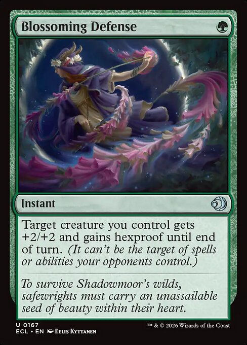 Blossoming Defense (ECL) — Nonfoil