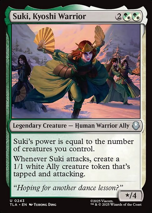 Suki, Kyoshi Warrior (TLA) — Nonfoil
