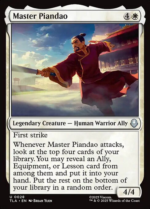 Master Piandao (TLA) — Foil