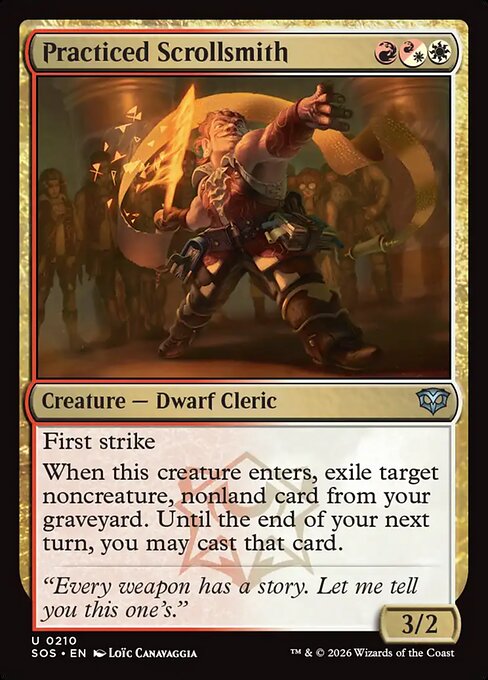Practiced Scrollsmith (SOS) — Foil