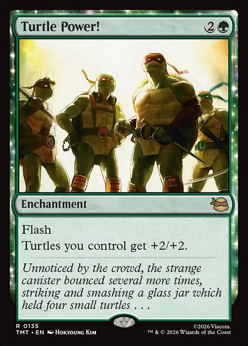 Turtle Power! (TMT) — Nonfoil