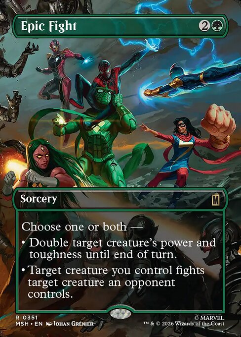 Epic Fight (MSH) — Nonfoil