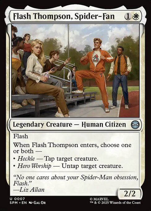 Flash Thompson, Spider-Fan (SPM) — Foil