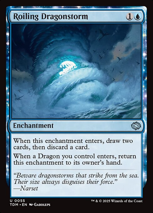 Roiling Dragonstorm (TDM) — Nonfoil