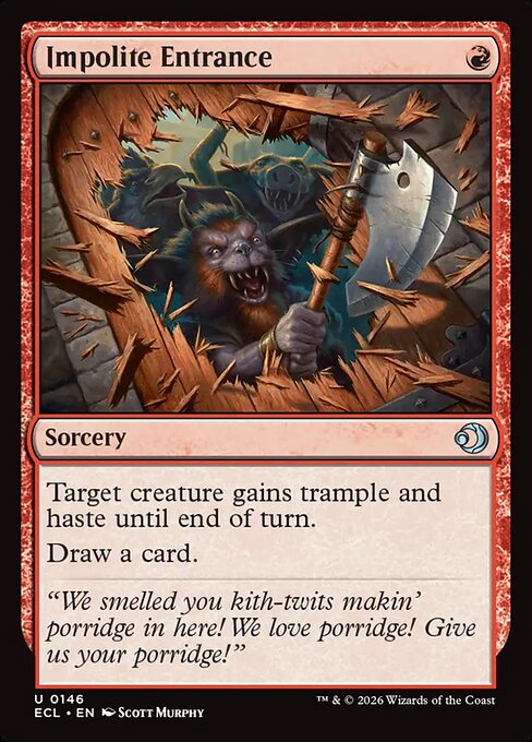 Impolite Entrance (ECL) — Nonfoil
