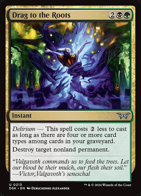 Drag to the Roots (DSK) — Foil