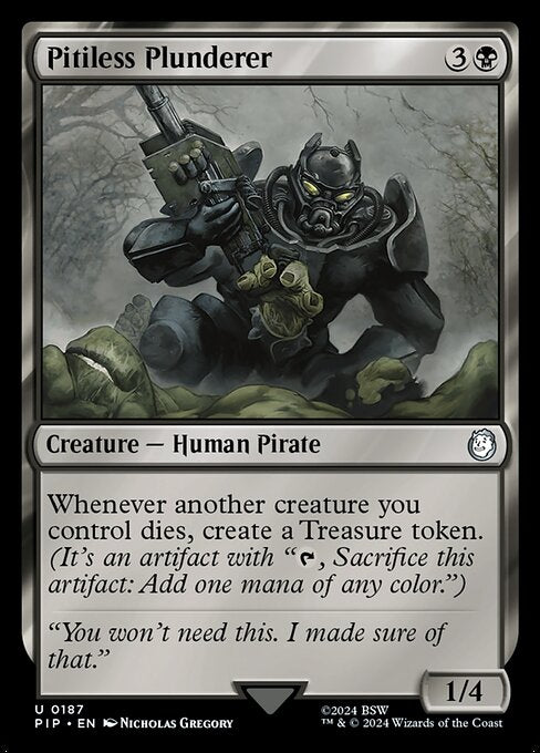 Pitiless Plunderer (PIP) — Nonfoil