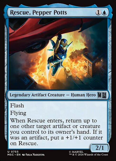 Rescue, Pepper Potts (MSC) — Nonfoil