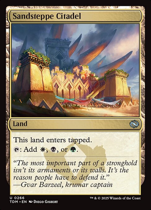 Sandsteppe Citadel (TDM) — Nonfoil