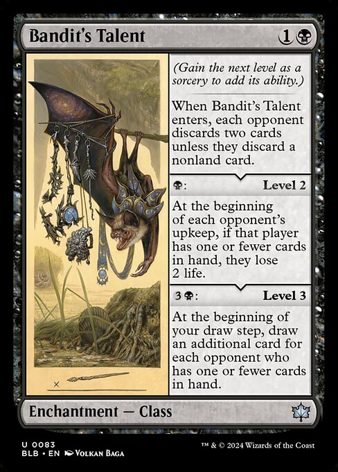 Bandit's Talent (BLB) — Nonfoil