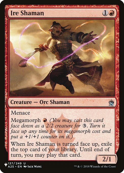 Ire Shaman (PLST) — Nonfoil