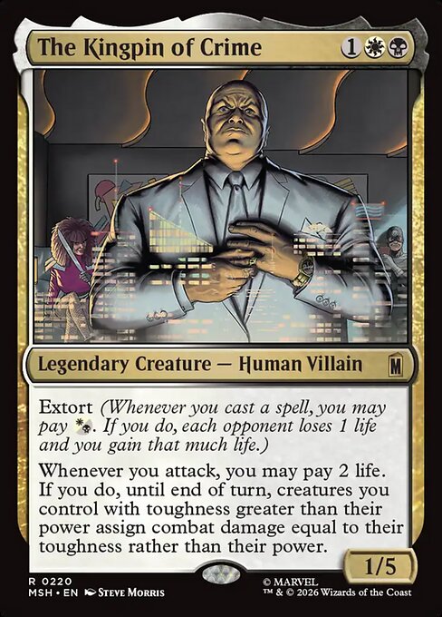 The Kingpin of Crime (MSH) — Nonfoil