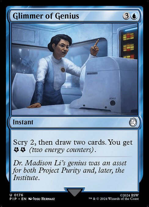 Glimmer of Genius (PIP) — Nonfoil