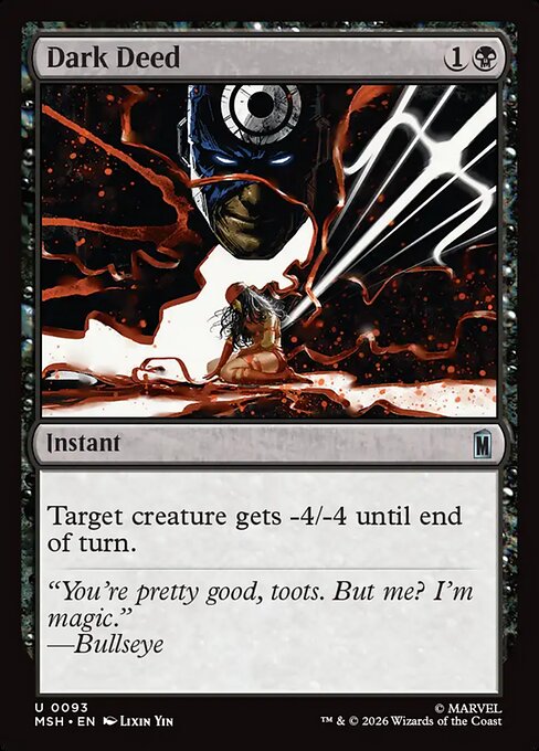 Dark Deed (MSH) — Nonfoil