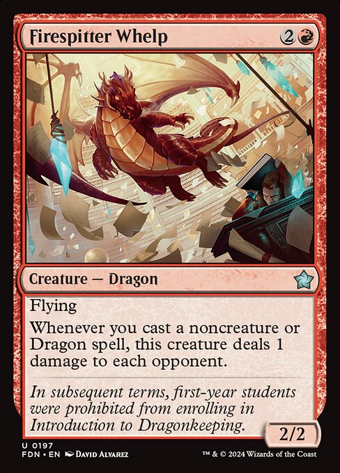 Firespitter Whelp (FDN) — Nonfoil