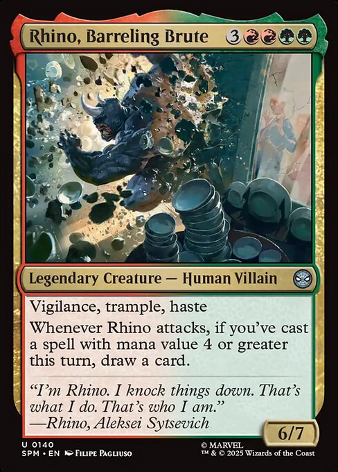 Rhino, Barreling Brute (SPM) — Nonfoil