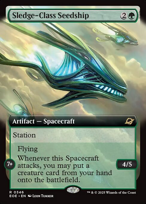 Sledge-Class Seedship (EOE) — Nonfoil